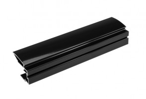 SEVROLL 05307 Fox II handle profile, 2.7m black mat