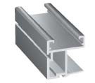 Sevroll 85202 Elegant grab rail 2.7m silver (22/1)