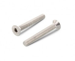 WC Screw M6x25 for attaching to a plate 18 mm stainless steel A4