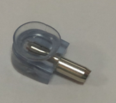 STRONG Shelf support with suction cup 13/5 nickel
