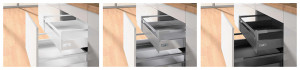 K-HETTICH InnoTech Atira, internal, white, 420/70/144 with railing, 30kg PTOs
