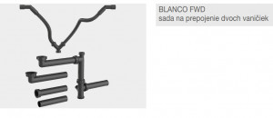 BLANCO 526772 Accessories FWD set for connecting trays