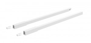 K-HETTICH InnoTech Atira longitudinal railing 520, white, dowel