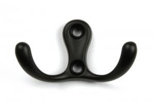 TULIP hook Livorno black + screws