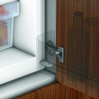 K-BLUM hinge for built-in refrigerator+Pad Expando