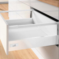 K-HETTICH InnoTech Atira, frontal, white, 300/70/176 with railing, 50kg, PTO