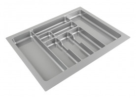 STRONG Cutlery tray 70/490 (635 x 490 mm) silver metallic