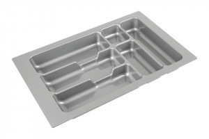 StrongIn Cutlery tray 40/490 (335 x 490 mm) silver metallic