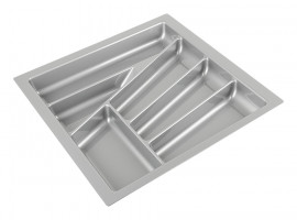 StrongIn Cutlery tray 50/435 (430 x 435 mm) silver metallic