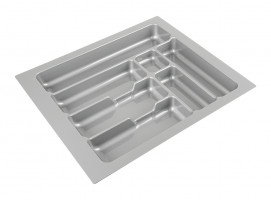 StrongIn Cutlery tray 50/490 (435 x 490 mm) silver metallic