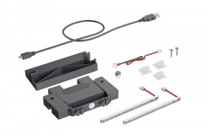HETTICH 9305747 ligHETTICH kit for Inlay side panels AvanTech YOU 187mm