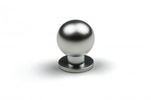 TULIP knob Tomic big satin chrome + screw