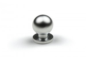 TULIP knob Tomic small polished chrome + screw