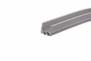 REHAU flexible guide rail Flex 8 mm gray