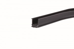 REHAU flexible guide rail Flex 8 mm black
