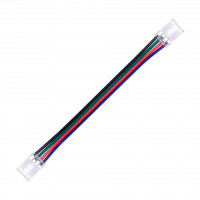 StrongLumio Quick coupler LED strip RGB COB 10mm - cable 4-line 150mm-LED strip