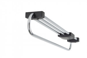 StrongWire retractable hanger 400mm black/chrome