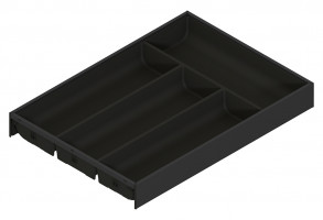 BLUM ZC7S450BS3 Ambia-line cutlery tray LBX/MVX, NL=450/W=300 carbon black CS-M