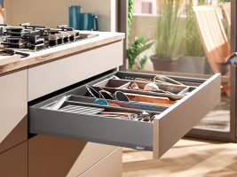 BLUM set Merivobox M 450mm 40kg Orion grey