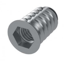 Screw nut with collar BU36 M6x10mm