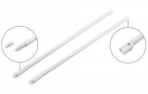 StrongBox railing tube, 300mm, white