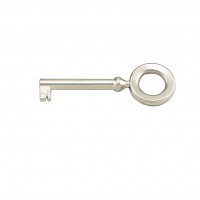 HETTICH 44565 key 08, matte nickel, length 74mm