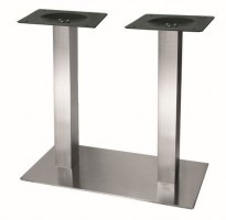 K-STRONG central table leg 700x400 stainless steel 1100
