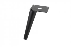 StrongLegs furniture leg FS021, 150mm, black matt