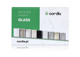 CORDIA Vzorník skla k hliníkovým rámečkům Glass