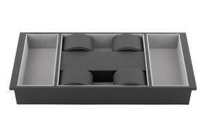 StrongIn organizer for jewelery and watches in a wardrobe drawer 500mm