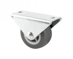 StrongCastors Fixed castor 38 mm, softened tread