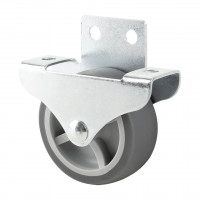 StrongCastors Castor with side mounting 50 mm, softened tread