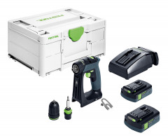 FESTOOL 576883 Akumulátorový vrtací šroubovák CXS 18 C 3,0-Plus