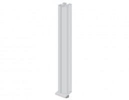VERTIKO wall profile 2606 mm aluminum