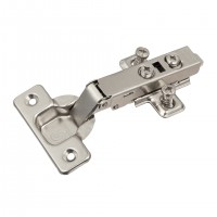 STRONG plus full overlay soft closing hinge,clip, with plate H0 with euro screws