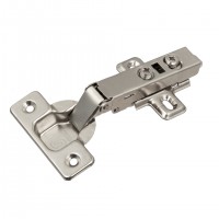 STRONG plus full overlay soft closing hinge, clip, with plate H0 on screw