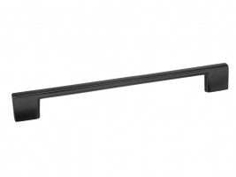 TULIP Handle Nakana 192 black glossy + screws