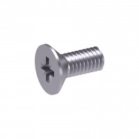 IF-screw Maori M4x9.5 PZ2 countersunk head zinc white