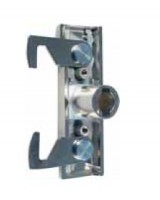 LEHMANN Cabinet lock 415 with two hooks right