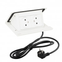 LEGRAND PopUp, 2x230V, white matt