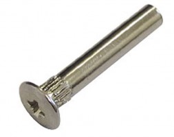 IF-nut Flat M4x27/15mm decorative with flat head
