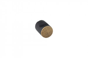 TULIP Knob Hole 25 mm oak lacquered/black