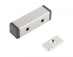 POZZOLI A56 Door stop with magnet for folding bed fittings