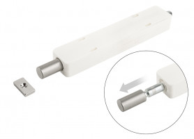 POZZOLI A60 Push to open door stop with magnet for folding bed fittings