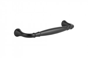 TULIP Handle Turia 128 black matt + screws