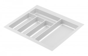 Cutlery tray Nolago  white for Merivobox 60 (508 x 423mm)
