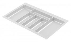 Cutlery tray Nolago  white for Merivobox 80 (708 x 423mm)