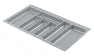 Cutlery tray Nolago silver for Merivobox 90 (808x 423 mm)