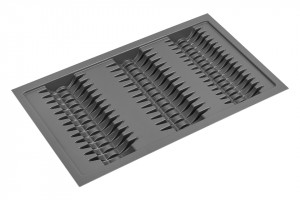 Plastic holder for plates 490x840 mm anthracite