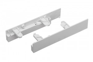 StrongMax 16 front profile holders for inner drawer 185 mm, white